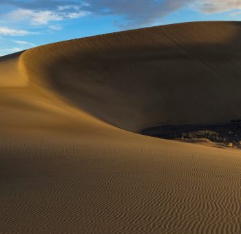 dune de sable au coucher du soleil Tonopah Nevada