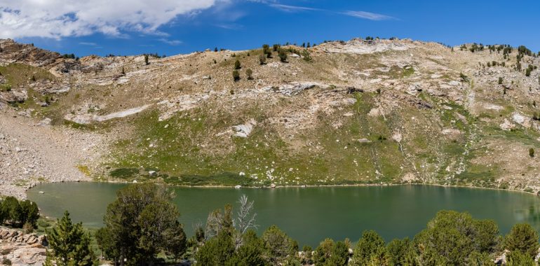 lac de Lamoille Ruby Mountain Nevada